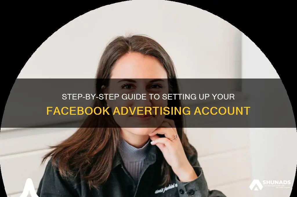 how to create a facebook advertising account