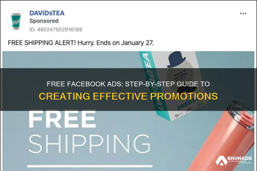 how to create a free advertisement in facebook