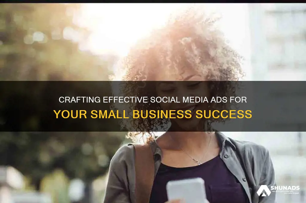 how to create a small business social media advertising campaign