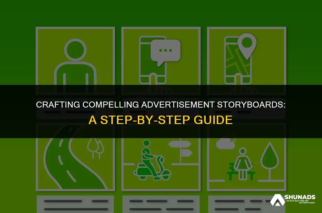 how to create advertisement storyboard
