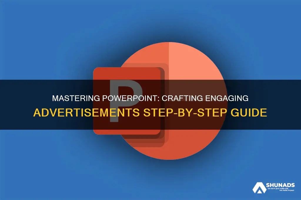how to create an advertisement using powerpoint