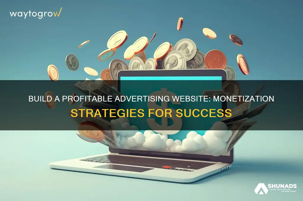 how to create an advertising website and get paid