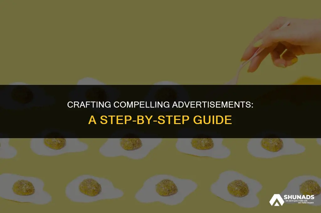 how to create an advertisment