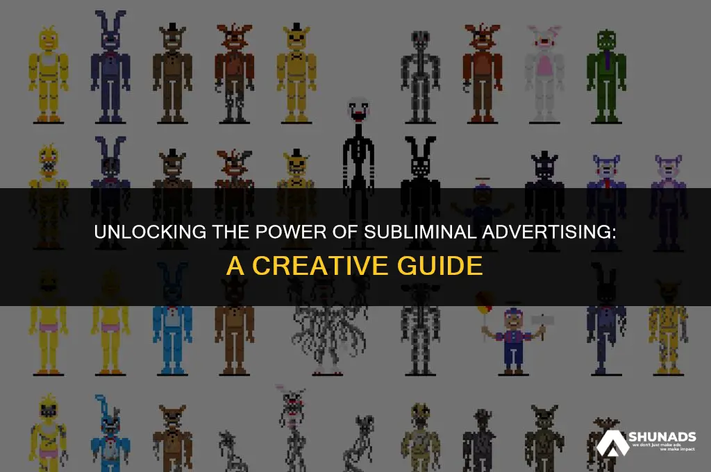 how to create subliminal advertising