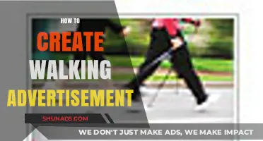 Striding into Success: Crafting Effective Walking Advertisements