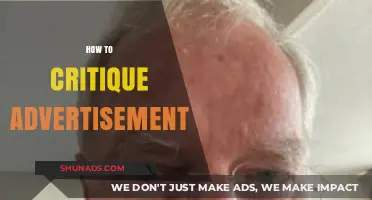 Decoding Persuasion: A Guide to Critiquing Advertisements Effectively