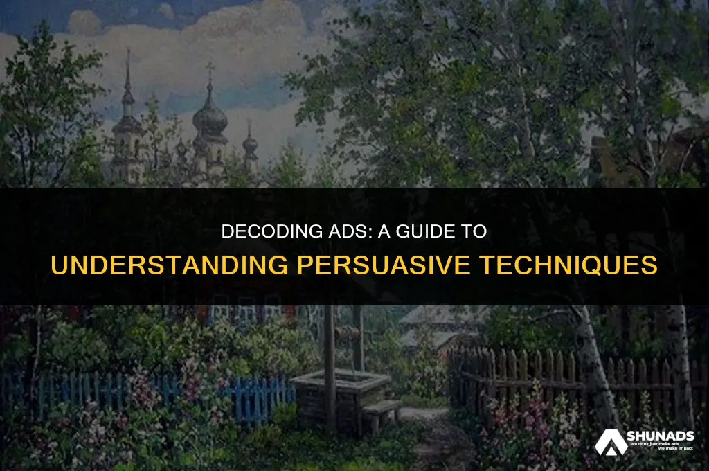 how to decode an advertisement