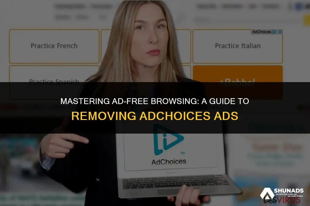 how to delete adchoices advertisements