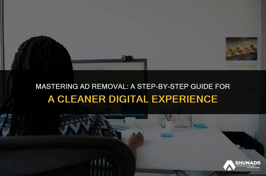how to delete an advertisement