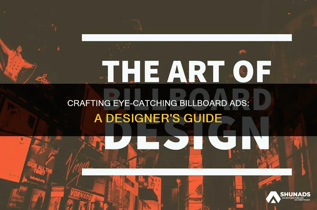 how to design billboard advertising