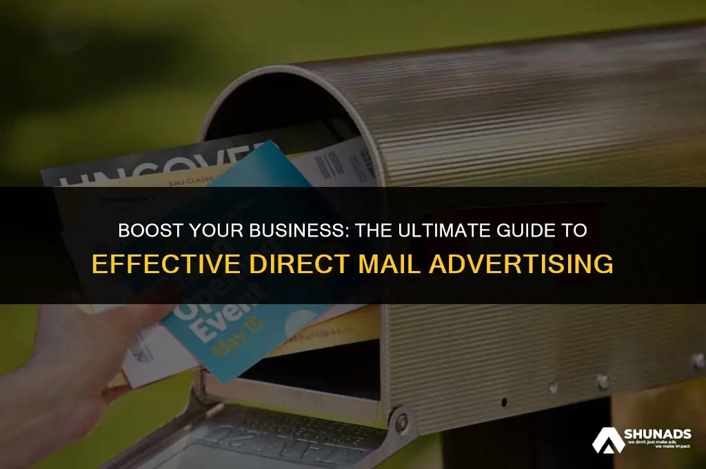 how to direct mail advertising