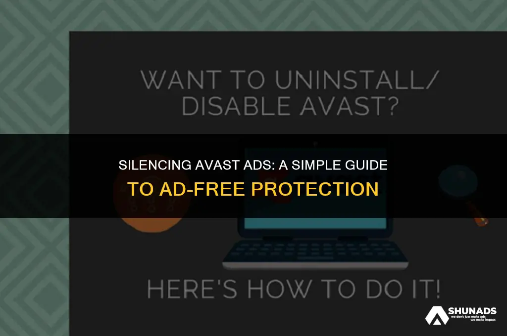 how to disable avast advertisement