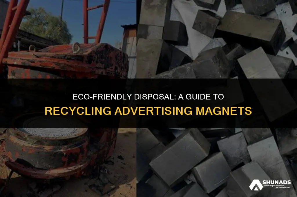 how to dispose advertising magnets