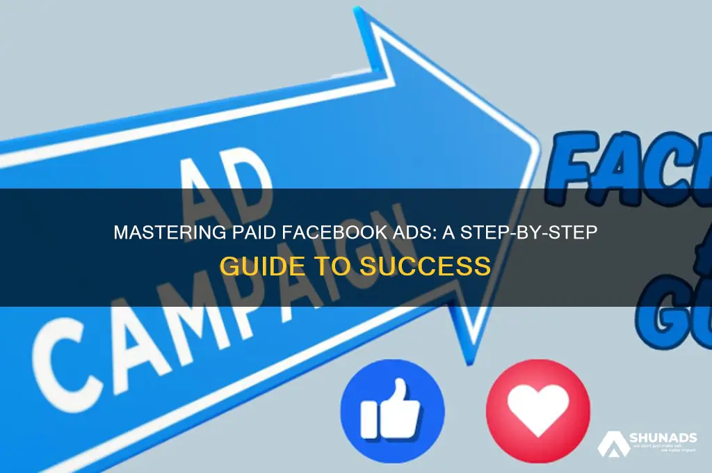 how to do a paid facebook advertisement
