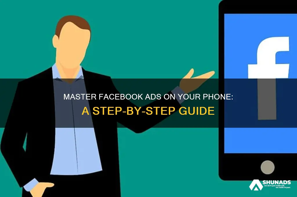 how to do advertising on facebook from your phone