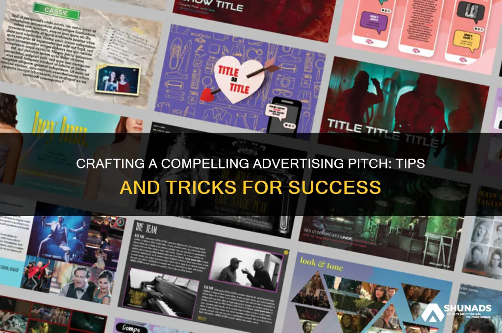 how to do advertising pitch