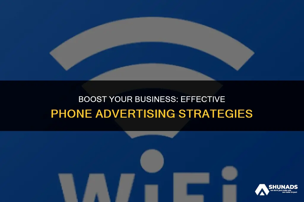 how to do phone advertise