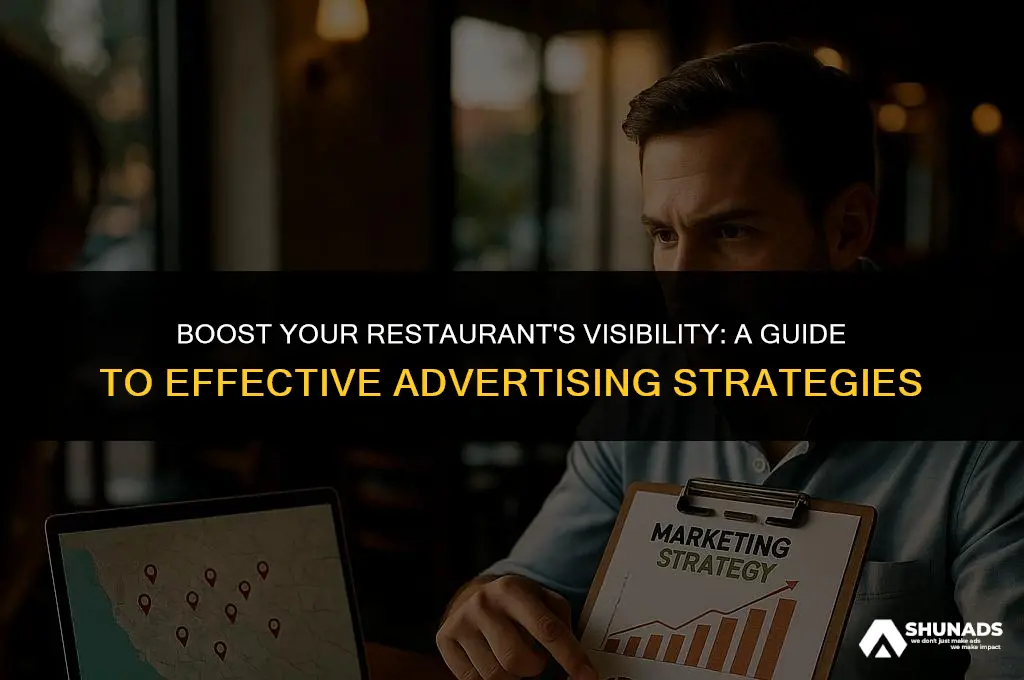 how to do restaurant advertising