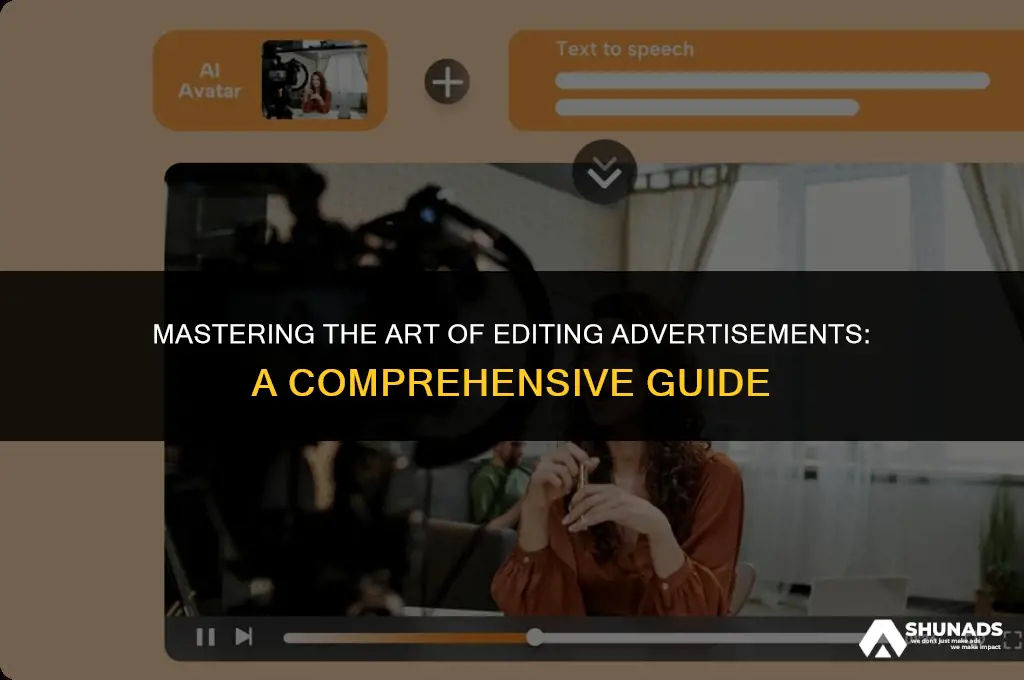 how to edit an advertisement