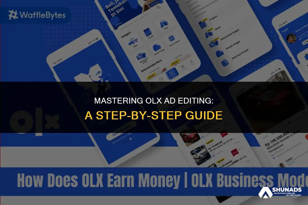 how to edit olx advertisement
