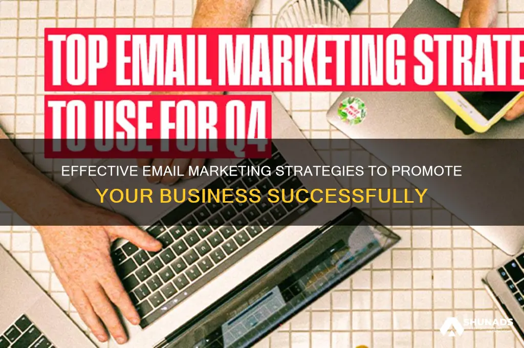 how to email advertisement about your business