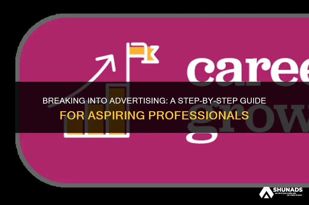 how to enter advertising field