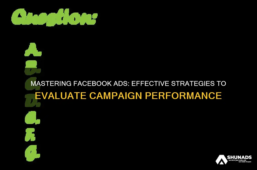 how to evaluate a facebook advertising campaign