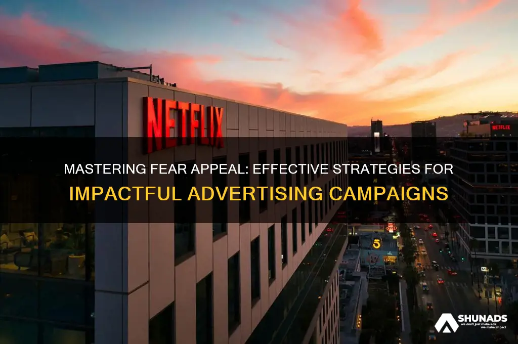 how to facilitate fear appeal is used in advertising