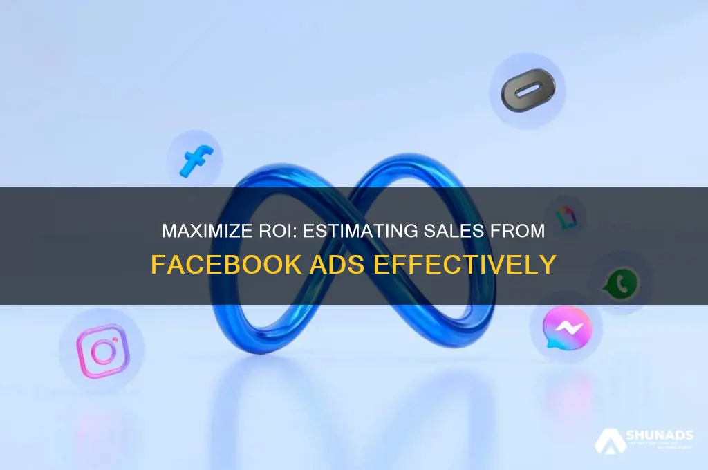 how to find estimate sales from facebook advertising