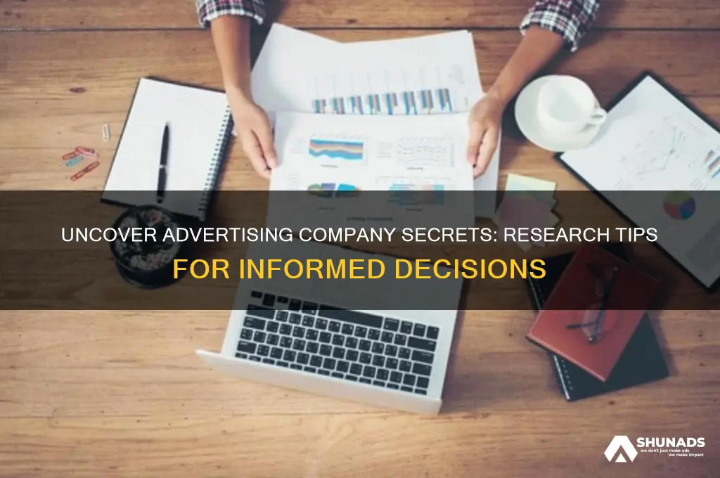 how to find out more about an advertising company