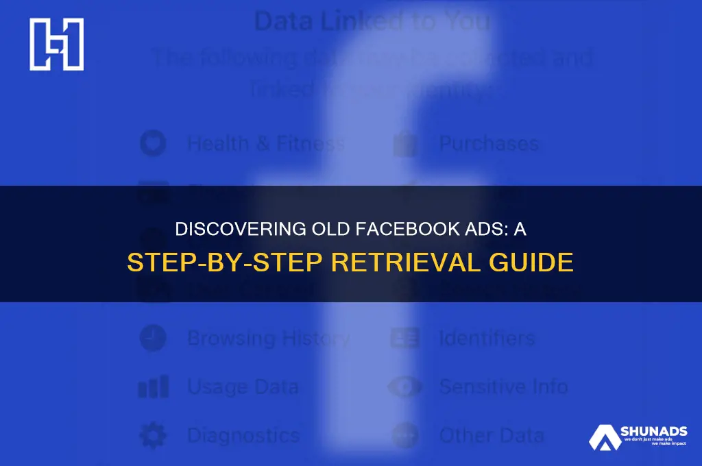 how to find previous facebook advertisements