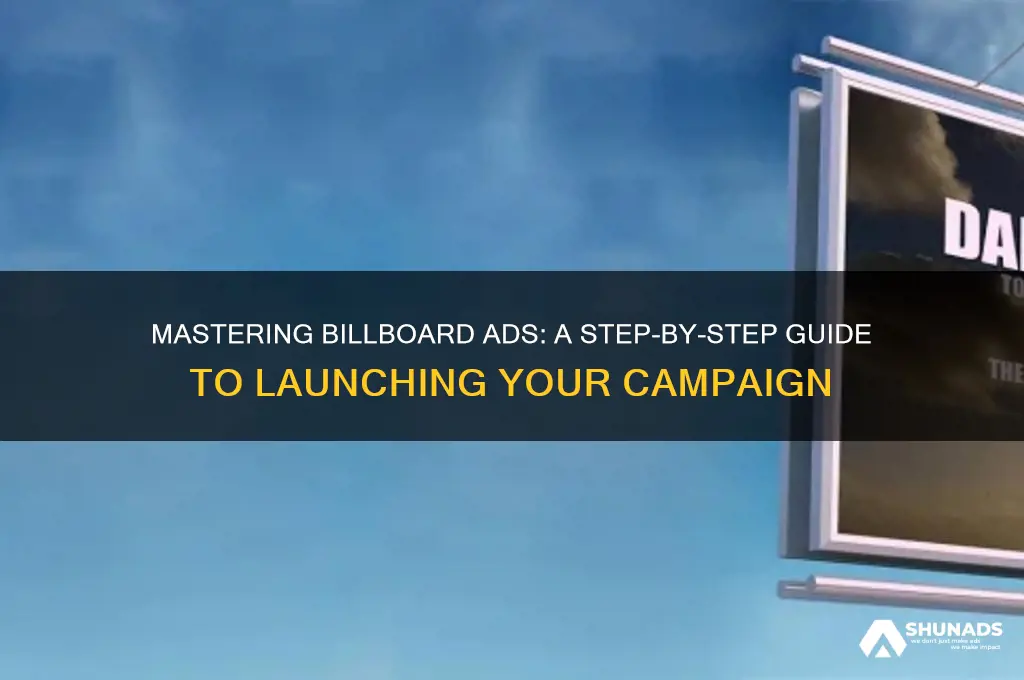 how to get a billboard advertisement