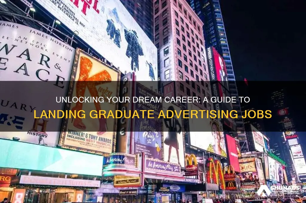 how to get a graduate job in advertising