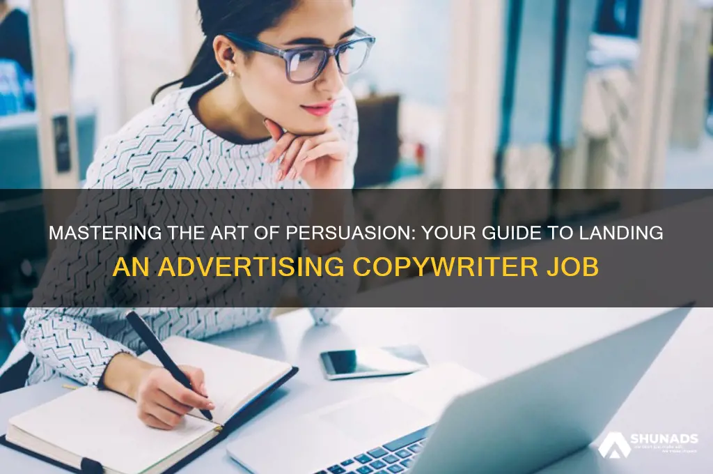 how to get a job as an advertising copywriter