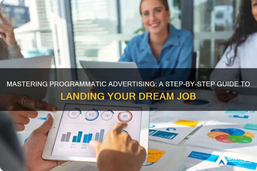 how to get a job in progrmatic advertising