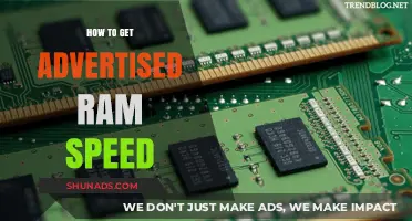 Maximize Your PC's Performance: Achieving Advertised RAM Speed Easily