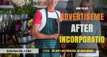 Post-Incorporation Ad Strategies: Securing Advertisements for Your New Business