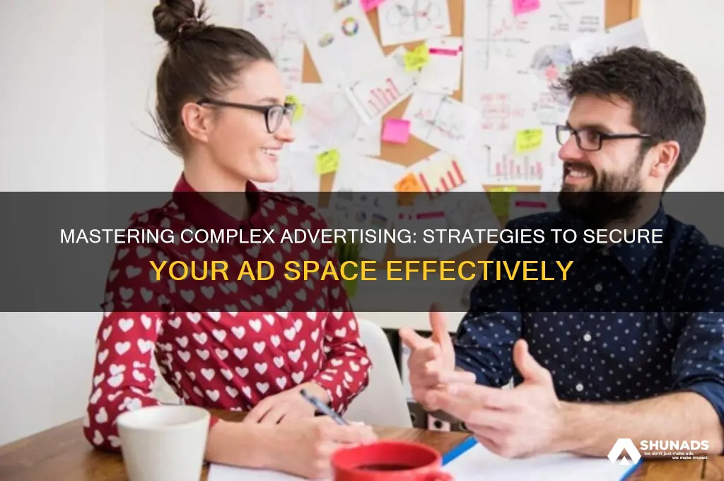 how to get advertisement on complex