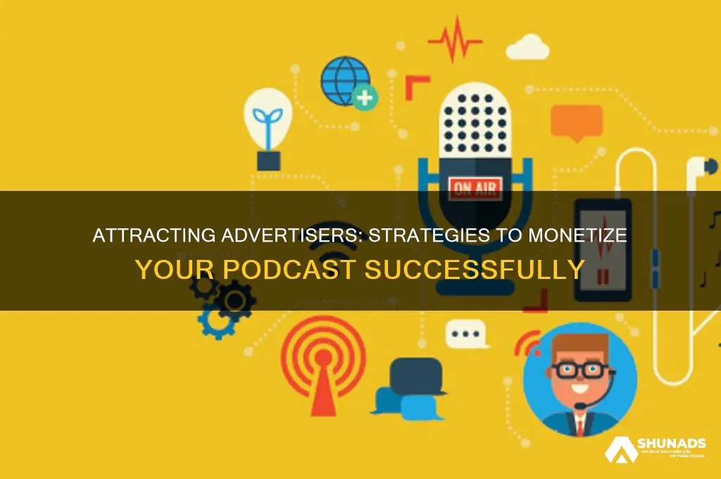 how to get advertisers for your podcast