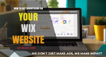 Attracting Advertisers to Your Wix Website: A Step-by-Step Guide