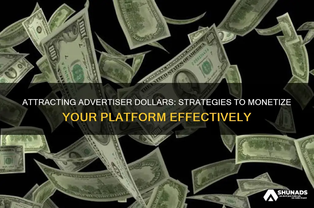 how to get advertisers to pay you