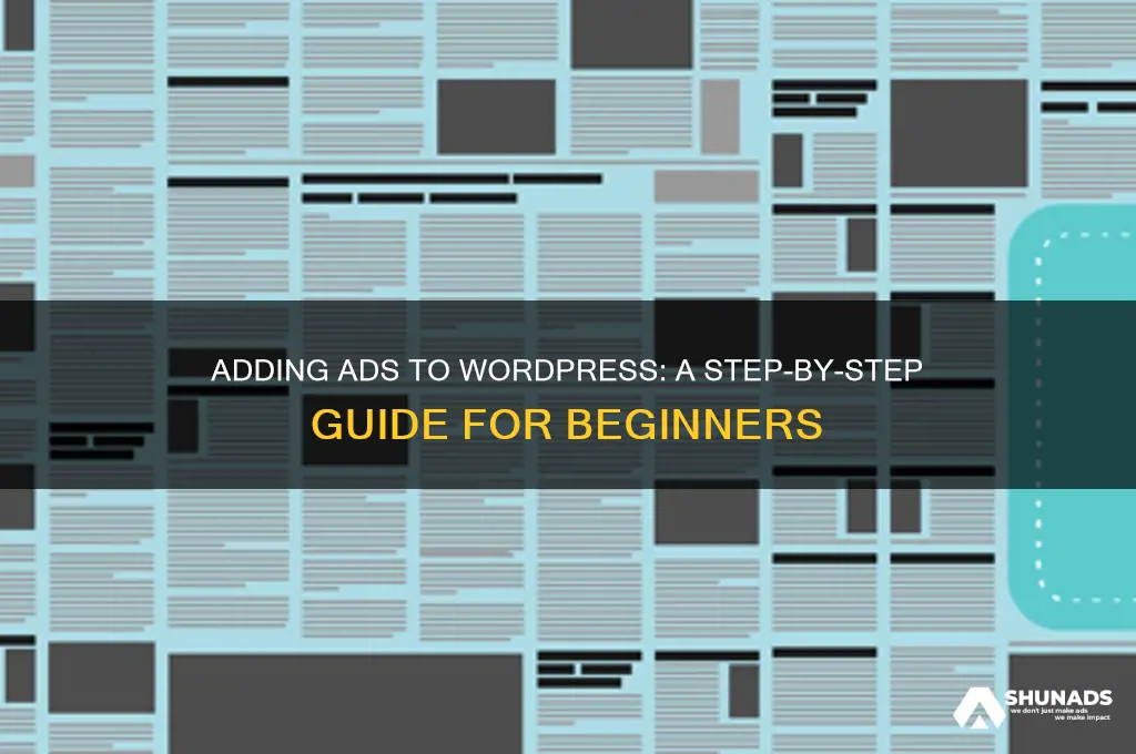 how to get advertising added to wordpress page