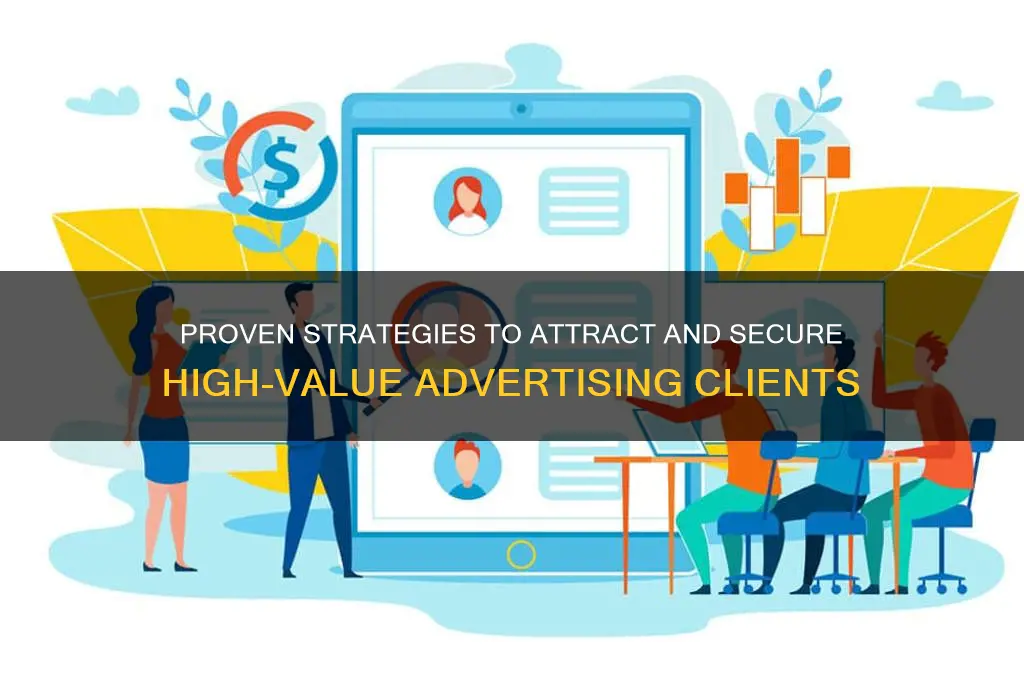 how to get advertising clients