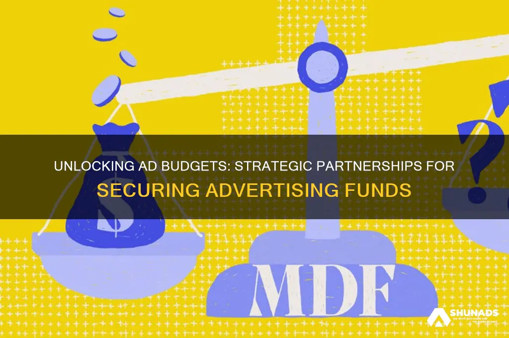 how to get advertising funds through partnerships