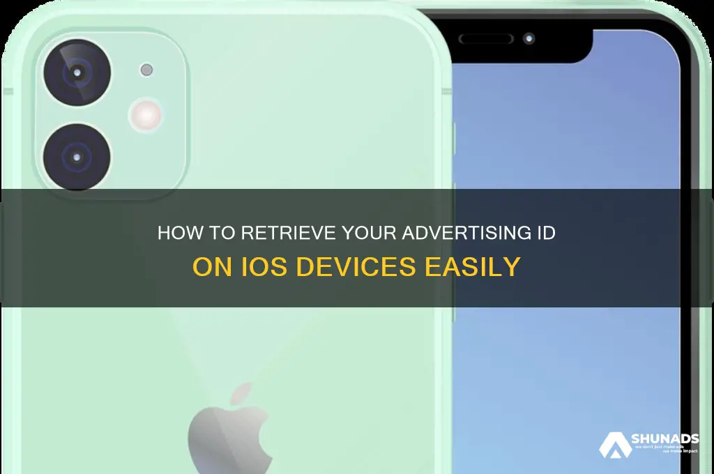 how to get advertising id in ios