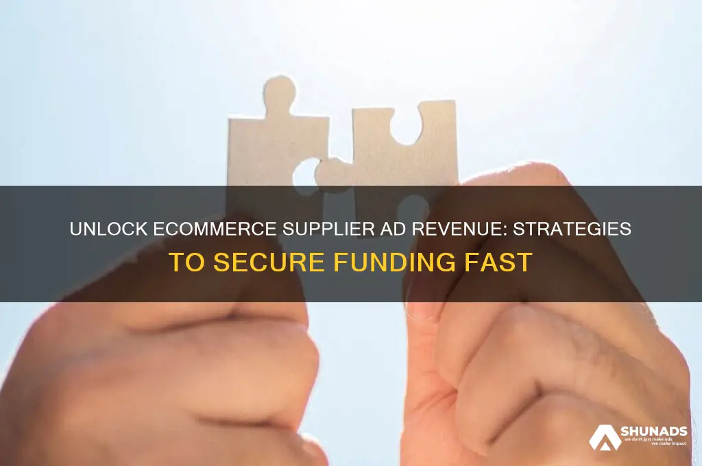 how to get advertising money from ecommerce suppliers