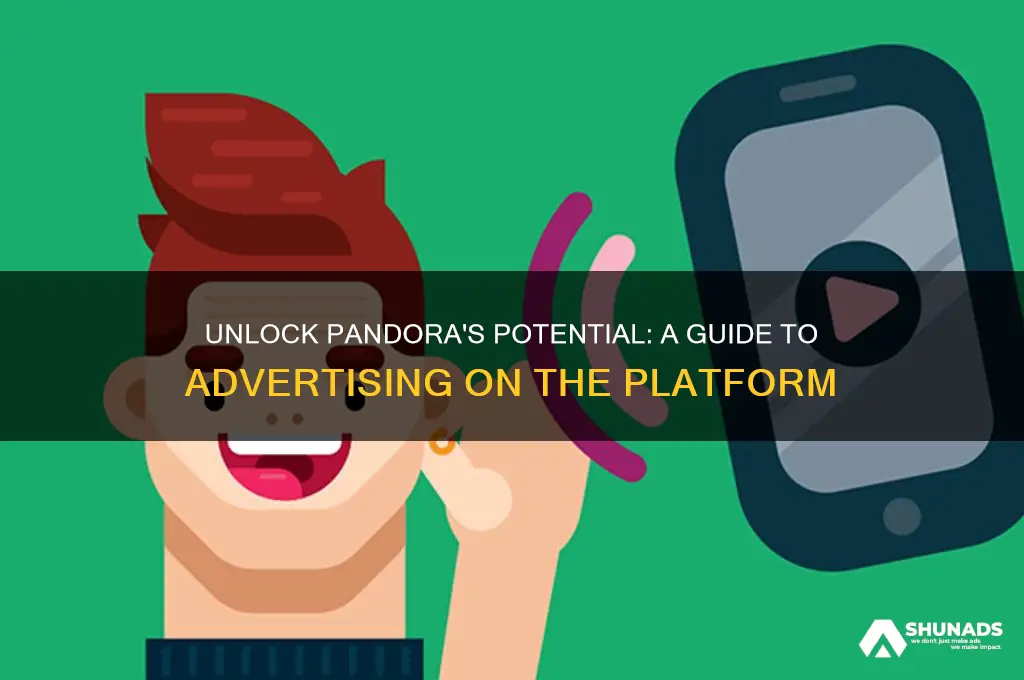 how to get advertising on pandora