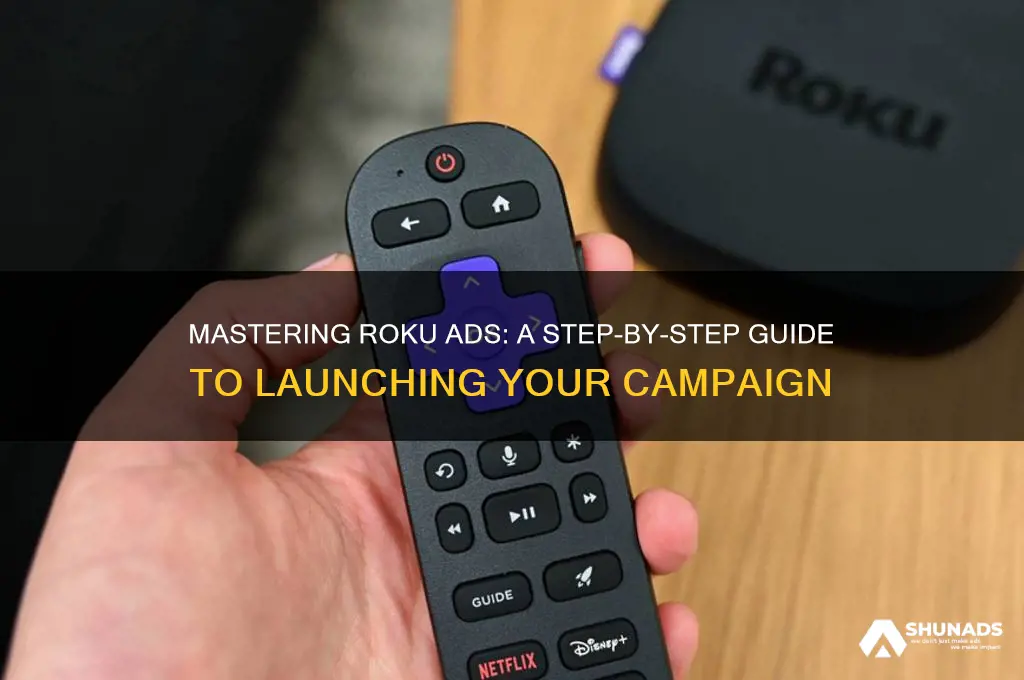 how to get advertising on roku