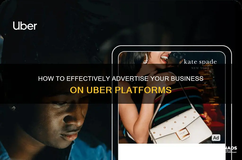 how to get advertising to an uber