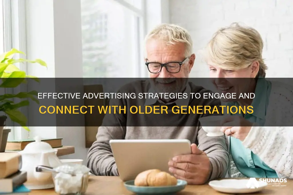 how to get advertising to older people
